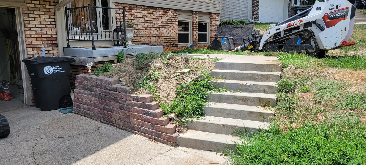 Retaining Walls work by Landwerks Enterprises in the Omaha metro, image 1 of 10