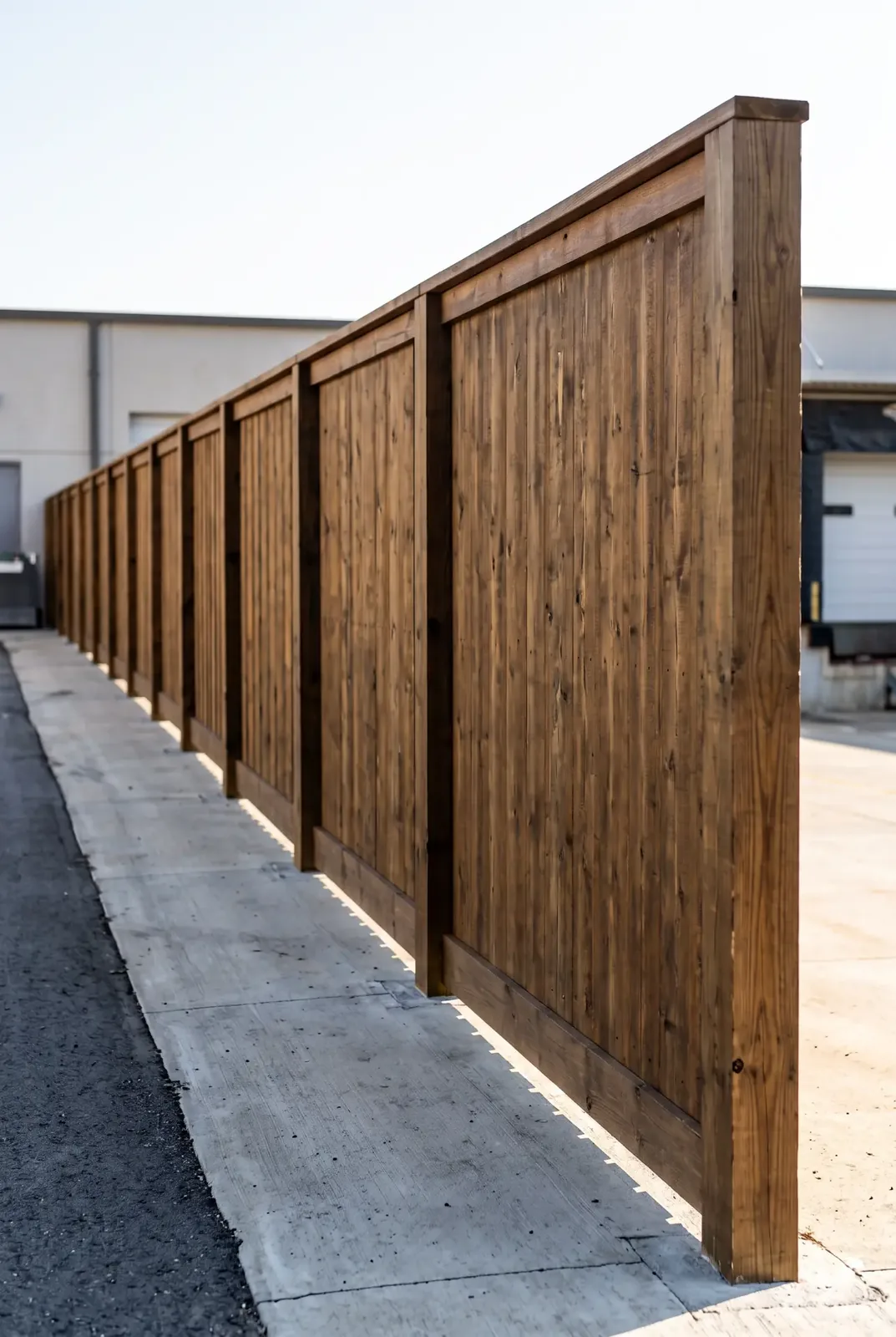 Fence repair work by Landwerks Enterprises.