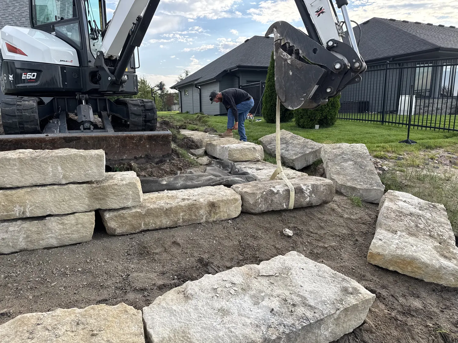 Retaining Walls work by Landwerks Enterprises in the Omaha metro, image 8 of 10