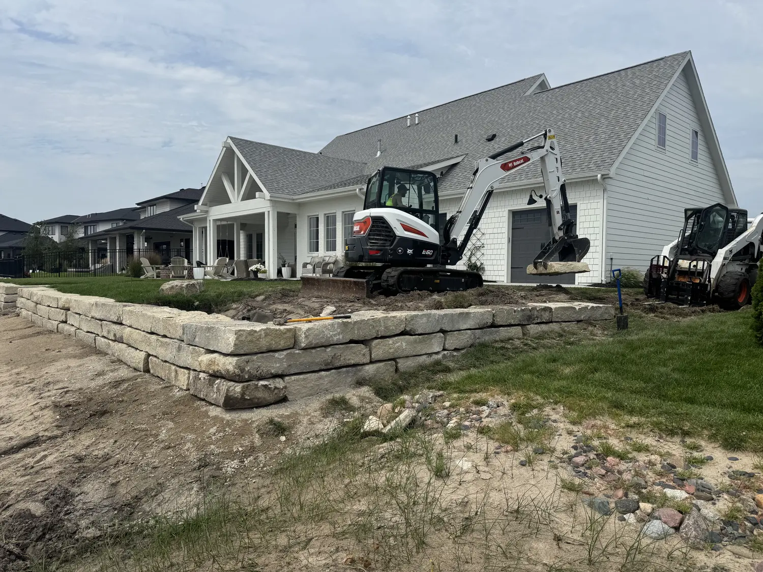 Retaining Walls work by Landwerks Enterprises in the Omaha metro, image 10 of 10