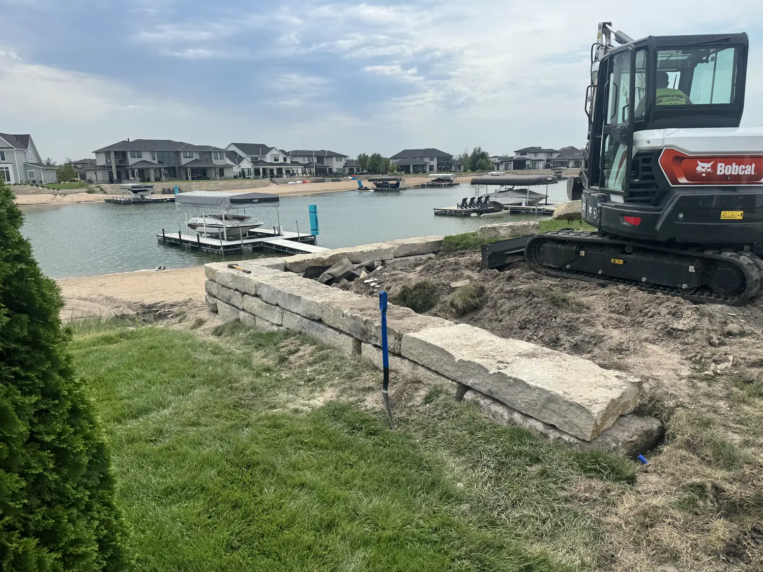 Retaining Walls work by Landwerks Enterprises in the Omaha metro, image 9 of 10
