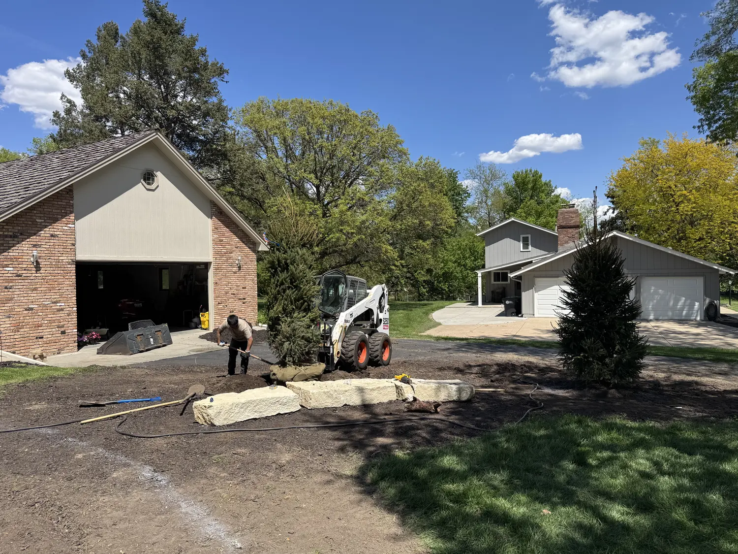 Landscape Construction work by Landwerks Enterprises in the Omaha metro, image 16 of 17