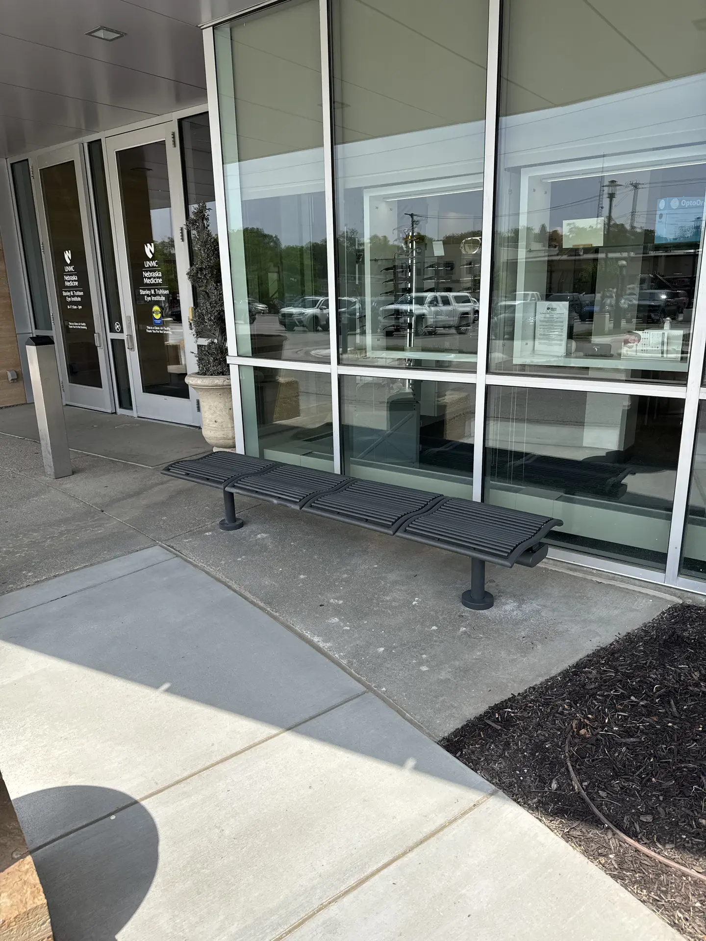 Finished concrete flatwork poured and troweled clean by Landwerks